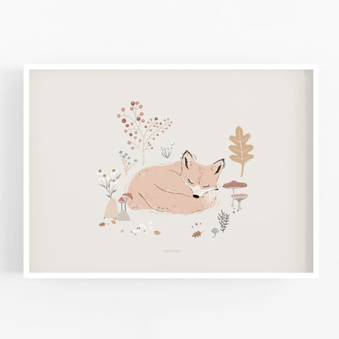הדפס - Autumn Fox