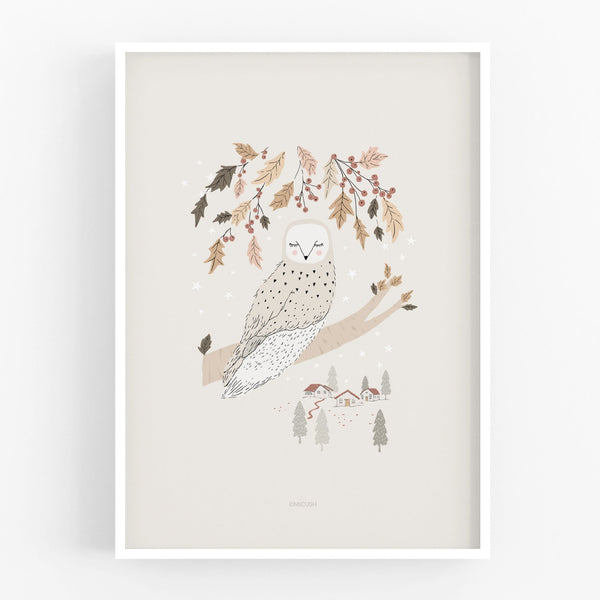 הדפס - Autumn Owl