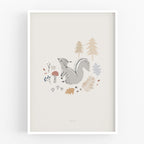 הדפס - Autumn Squirrel