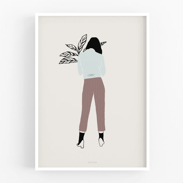 הדפס - Plant Lady 01