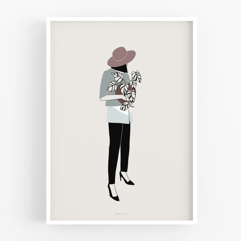 הדפס - Plant Lady 03