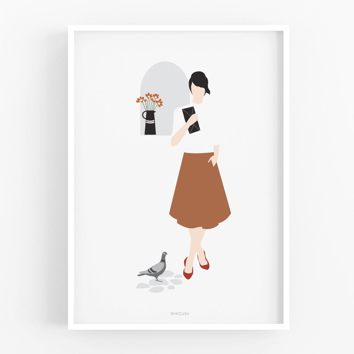 הדפס - Modern Women - Pretty Little Lady