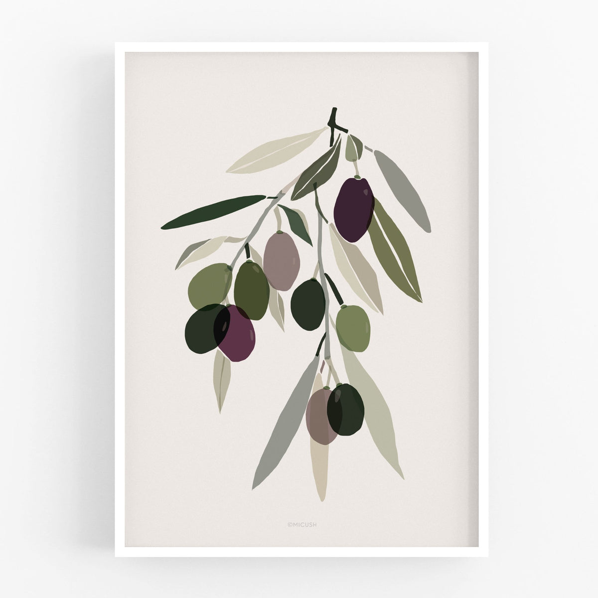 הדפס - Harvest - Olive