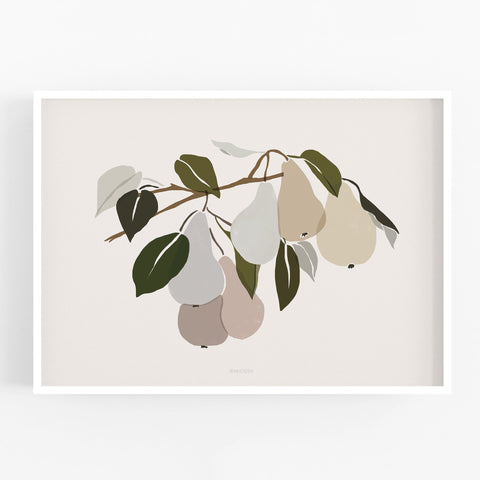 הדפס - Harvest - Pears