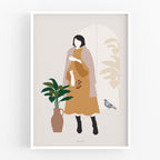הדפס - Modern Women - Winter Chic Outfit