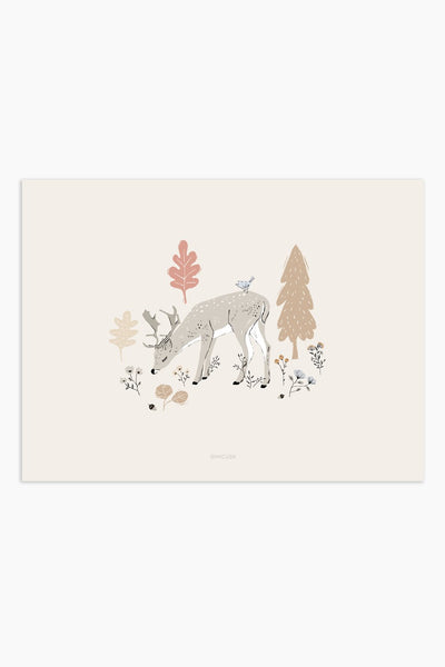 הדפס - Autumn Deer