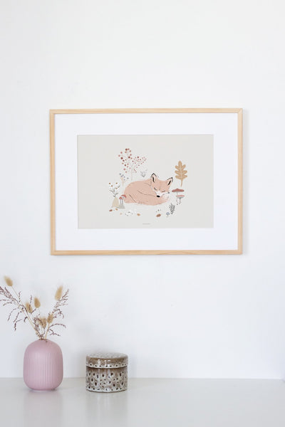 הדפס - Autumn Fox