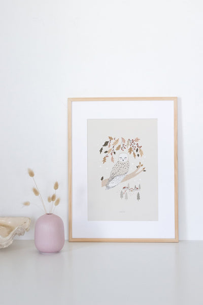 הדפס - Autumn Owl