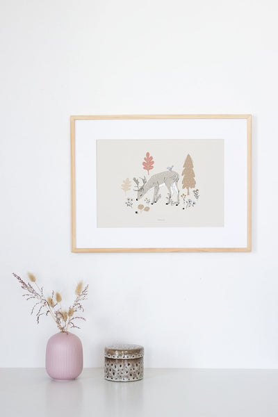 הדפס - Autumn Deer