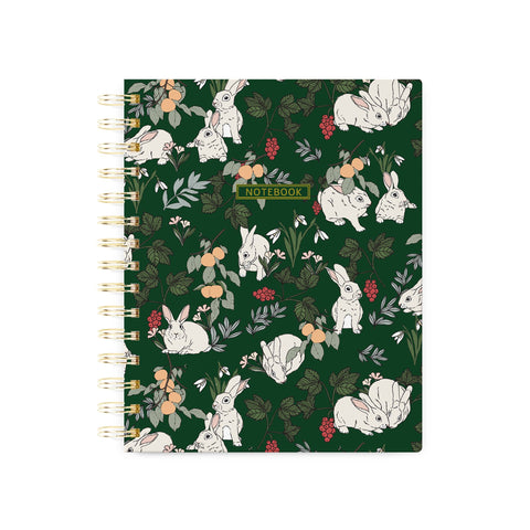 מחברת ספירלה מיני - Bunnies