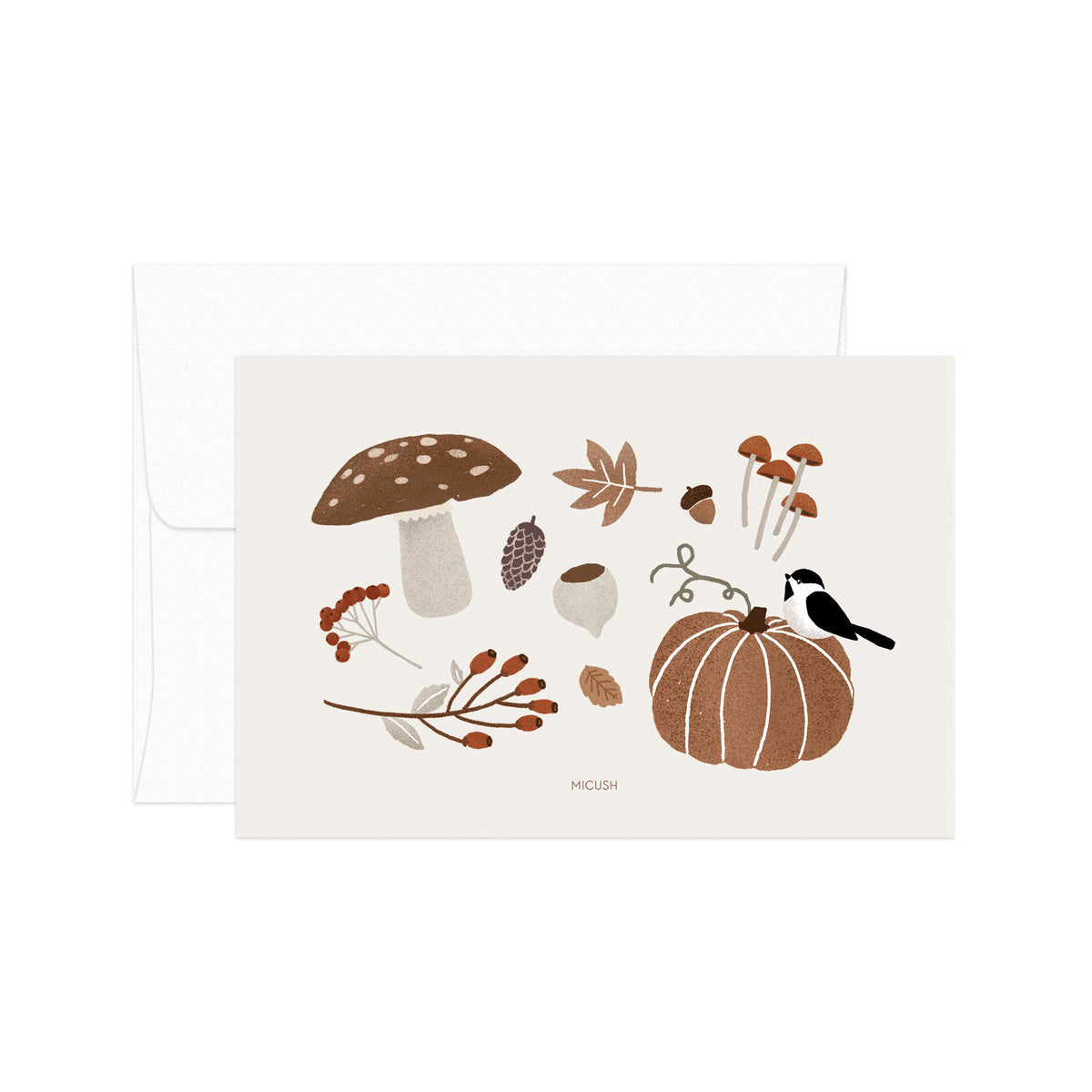 גלויה - Cottagecore - Autumn Treasures
