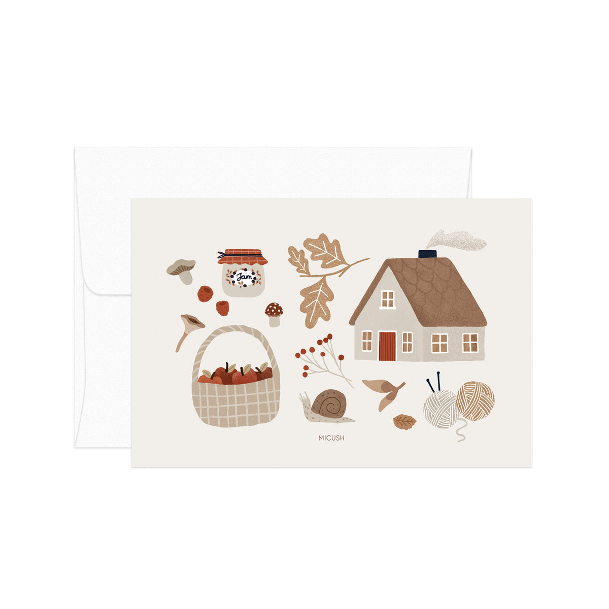 גלויה - Cottagecore - Cozy Home