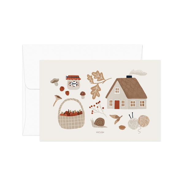 גלויה - Cottagecore - Cozy Home