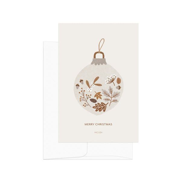 גלויה - Christmas Ball