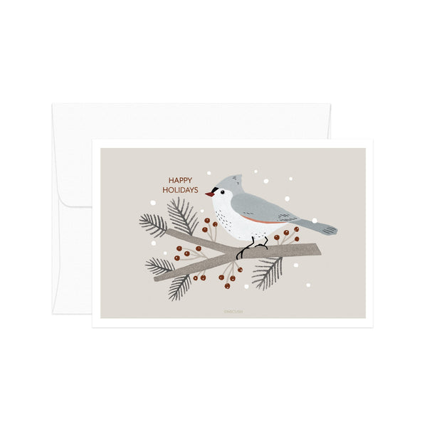 גלויה -  Christmas - Titmouse