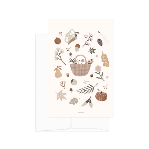 גלויה - Autumn Leaves