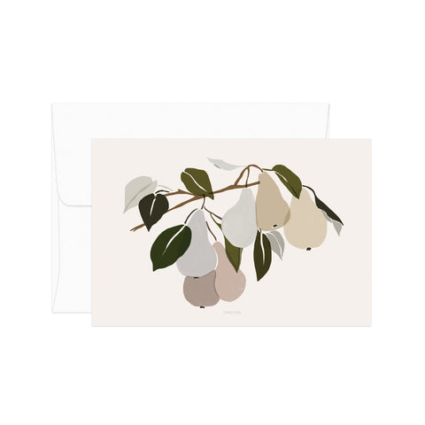 גלויה - Harvest - Pears