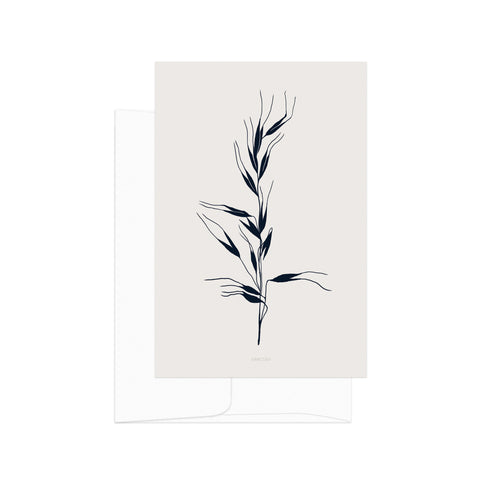 גלויה - Oatmeal silhouette