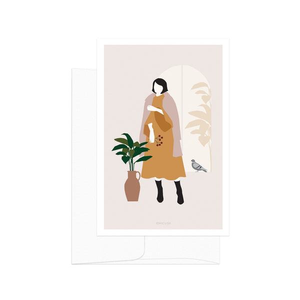 גלויה - Modern Women - Winter Chic Outfit