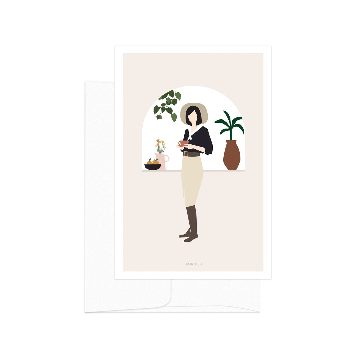 גלויה - Modern Women - Bistro