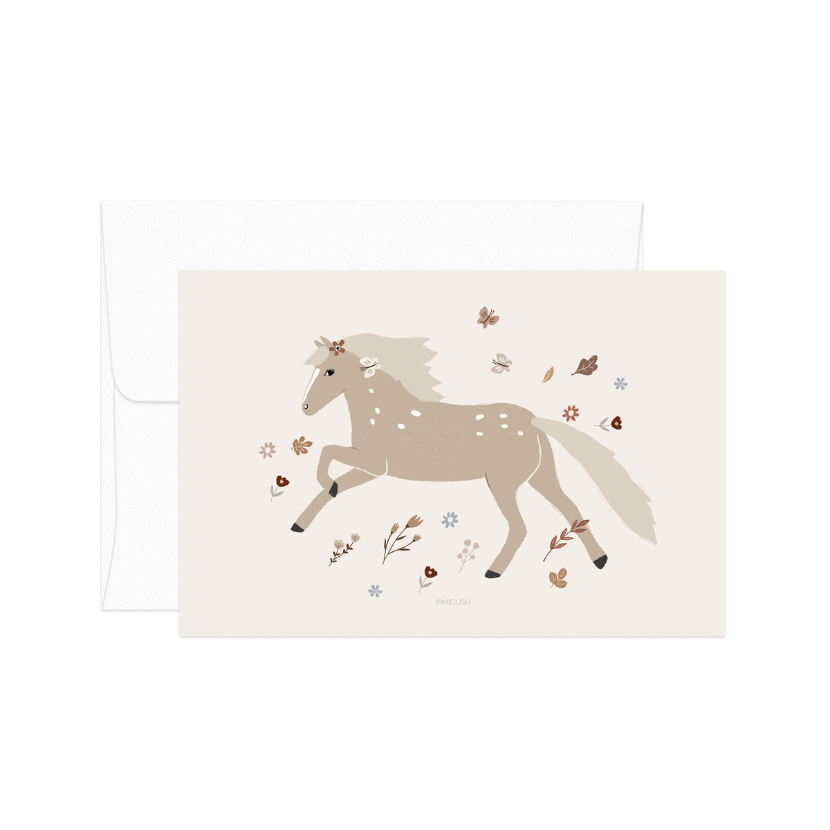 גלויה -  Galloping Pony
