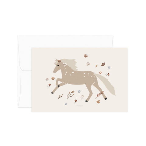 גלויה -  Galloping Pony