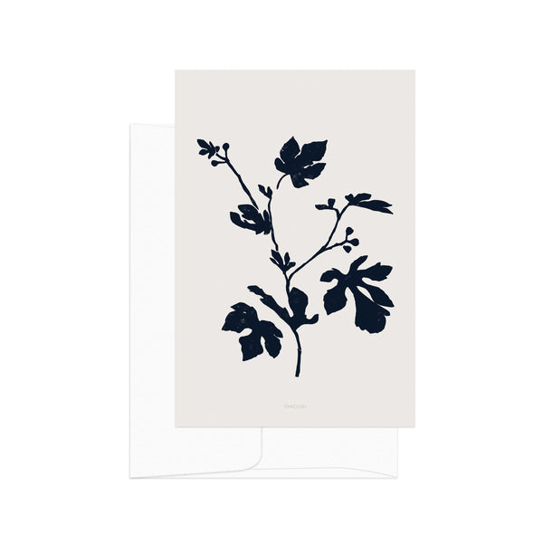 גלויה -  Fig silhouette