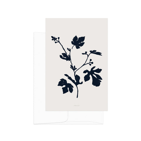 גלויה -  Fig silhouette