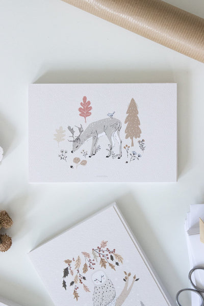 גלויה - Autumn Deer