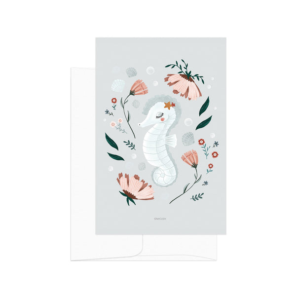 גלויה - Magical Ocean - Sea Horse