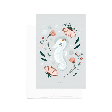 גלויה - Magical Ocean - Sea Horse