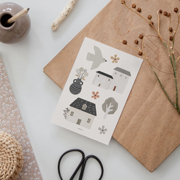 גלויה - Simple Life - House