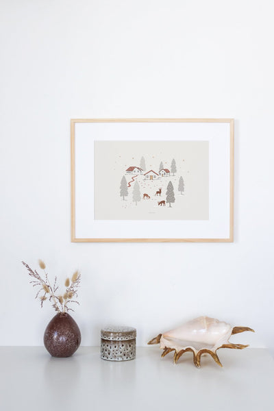 הדפס - Deep in the Wood