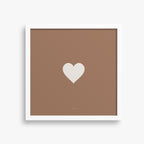 הדפס - Cream Heart