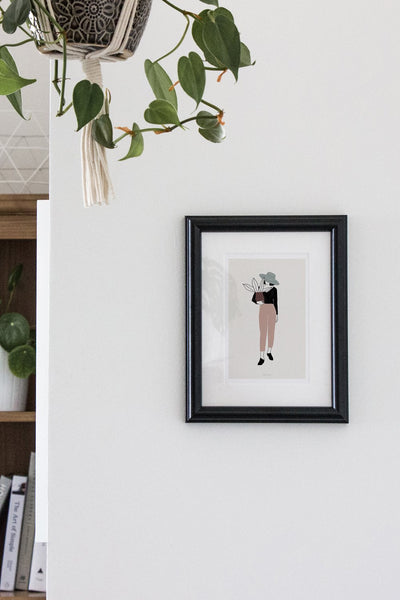 גלויה - Plant Lady 02