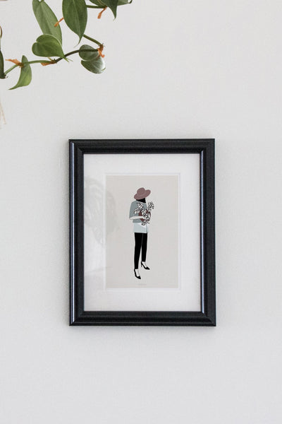 גלויה - Plant Lady 03