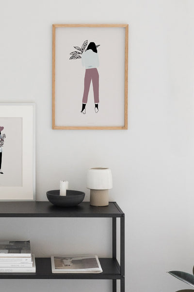 הדפס - Plant Lady 01