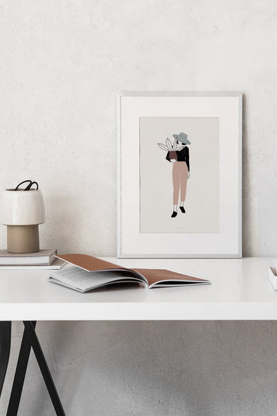 הדפס - Plant Lady 02