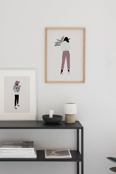 הדפס - Plant Lady 01