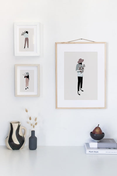 גלויה - Plant Lady 01