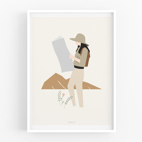 הדפס - Forever Exploring No.6