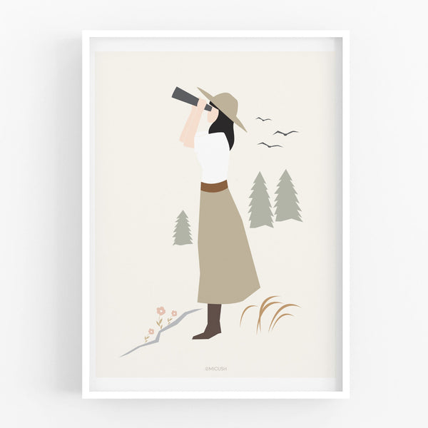 הדפס - Forever Exploring No.1