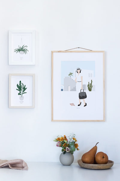 סט הדפסים - High Heel Lady