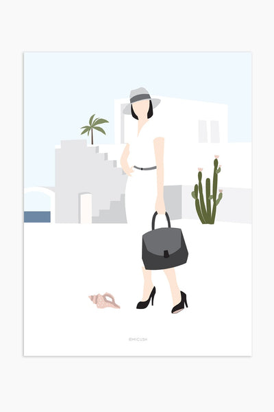 הדפס - Modern Women - High Heel Lady