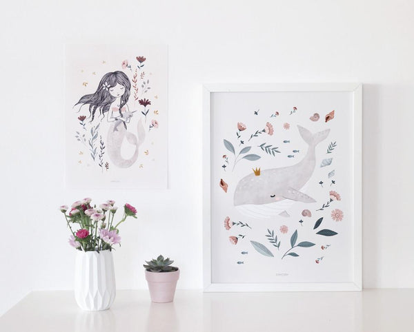 הדפס - Baby Whale