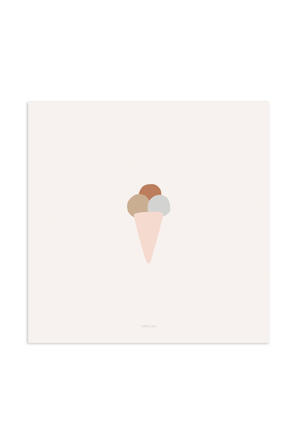 הדפס - Ice cream