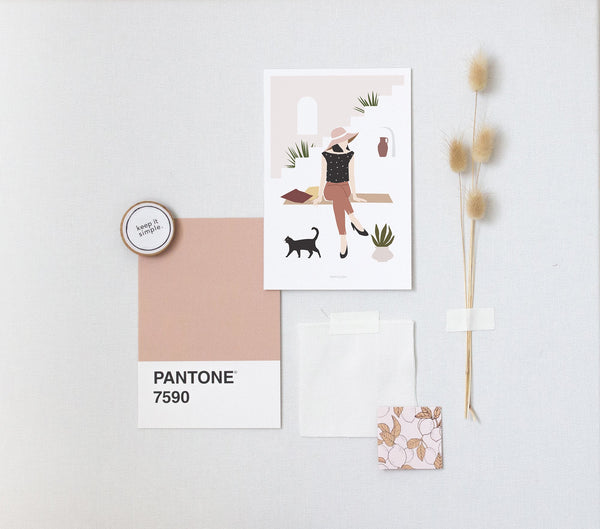 גלויה - Modern Women - Palm Desert Lady