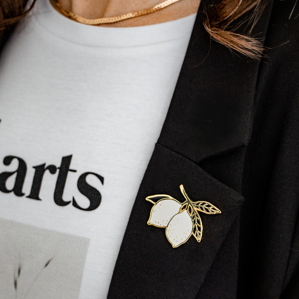 סיכת דש - לימונים