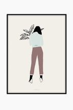 הדפס - Plant Lady 01