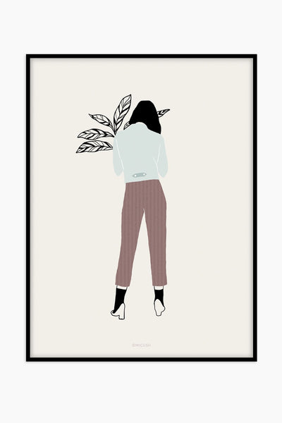 הדפס - Plant Lady 01